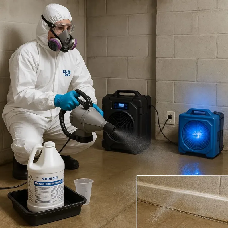 Sanitization and Odor Removal process in Gulf County, FL